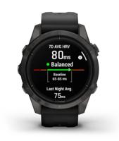 Garmin epix Pro (Gen 2) Sapphire Edition, 42 mm, hoogwaardige smartwatch, geavanceerde trainingstechnologie, ingebouwde zaklamp, zwart - thumbnail