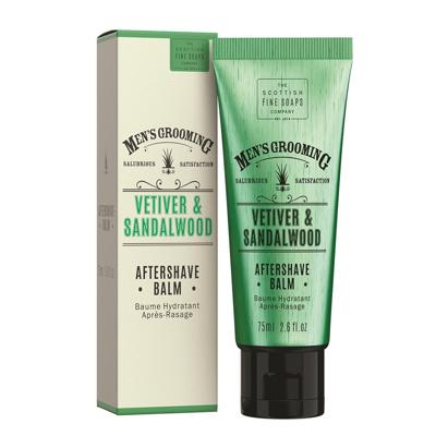 Scottish Fine Soaps Men's Grooming Vetiver & Sandalwood Aftershave Balm 75ml