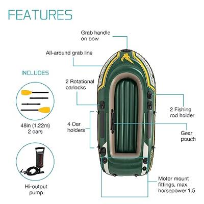 Intex seahawk 2-persoons boot set Intex seahawk 2-persoons boot set