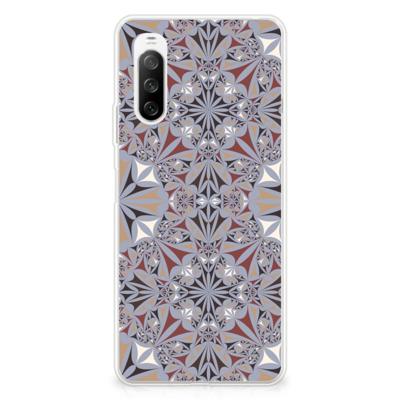 Sony Xperia 10 III | TPU | Siliconen hoesje | Flower Tiles