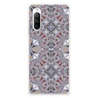 Sony Xperia 10 III | TPU | Siliconen hoesje | Flower Tiles - thumbnail