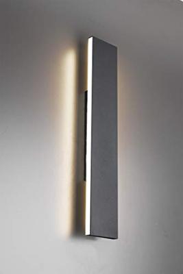 Trio Design wandlampConcha 47cm antraciet - 225174742