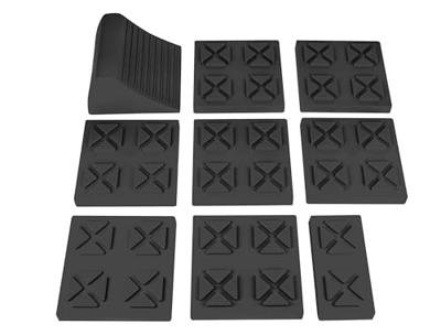 Calima 46057 Compensatie wig, Trapwig 2500 kg PP 24 cm x 24 cm x 25 mm Calima 46057 Compensatie wig, Trapwig 2500 kg PP 24 cm x 24 cm x 25 mm