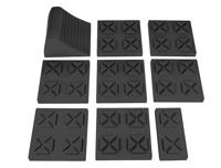 Calima 46057 Compensatie wig, Trapwig 2500 kg PP 24 cm x 24 cm x 25 mm - thumbnail