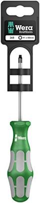 Wera 368 SB Schroevendraaier voor Binnenvierkant-schroeven , # 1 x 80 mm - 1 stuk(s) - 05100070001 Wera 368 SB Schroevendraaier voor Binnenvierkant-schroeven , # 1 x 80 mm - 1 stuk(s) - 05100070001