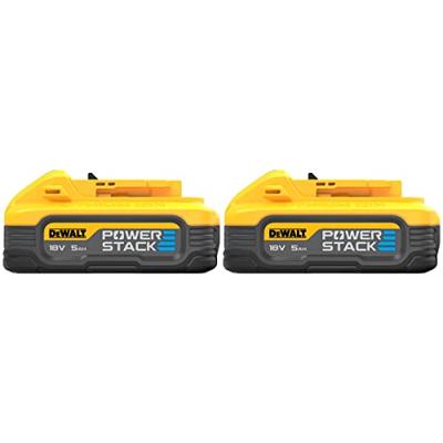 DeWALT DCBP518H2 2x Accu 5.0Ah POWERSTACK 18V XR