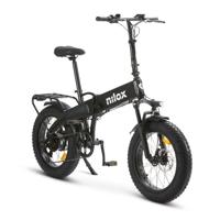 Elektrische Fiets Nilox NXEBX10BK Zwart 250 W 13000 mAh 20" - thumbnail