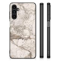 Samsung Galaxy A14 5G Marmeren Print Telefoonhoesje Marmer Beige - thumbnail