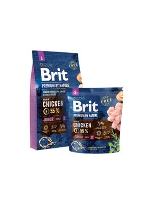 BRIT Premium by Nature S Junior - droog hondenvoer - 8 kg