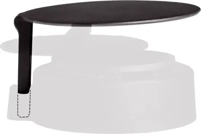 Big Green Egg Reggulator rain cap voor Small of MiniMax (alleen de regen afdekkap)