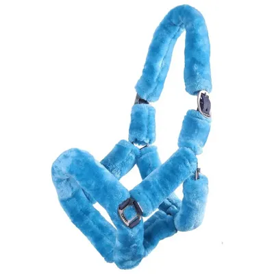 QHP Alaska halster blauw maat:shetl QHP Alaska halster blauw maat:shetl