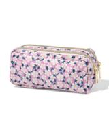 HEMA Etui dubbele rits 22x6x10cm bloem (multi) - thumbnail