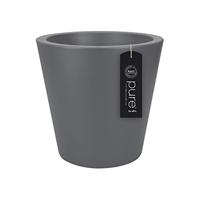 Bloempot Pure straight round 50 antraciet elho - Elho - thumbnail