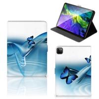 iPad Pro 11 2020/2021/2022 Flip Case Vlinders - thumbnail