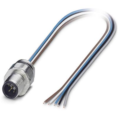 Phoenix Contact 1515057 Sensor/actuator inbouwconnector M12 Aantal polen (sensoren): 5 Stekker, inbouw 0.50 m 1 stuk(s) Phoenix Contact 1515057 Sensor/actuator inbouwconnector M12 Aantal polen (sensoren): 5 Stekker, inbouw 0.50 m 1 stuk(s)