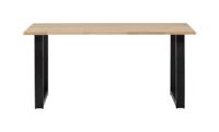 WOOOD Eettafel 'Tablo' met U-poot, 160 x 90cm - thumbnail