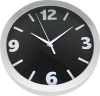 NeXtime Small Numbers - Klok - Rond - Kunstof/Glas - Ø30 cm - Zwart - thumbnail