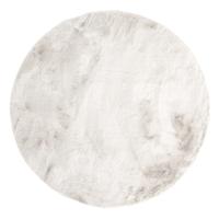 By-Boo Rond Vloerkleed 'Zena' 200cm, kleur Beige - thumbnail