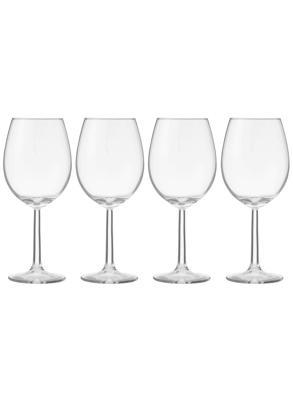 HEMA Rodewijnglazen 430ml - 4 stuks (transparant)