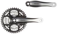 Miranda crankset beta3r plusf 42/32/22 - 8 mm verdiept alu//cnc - thumbnail