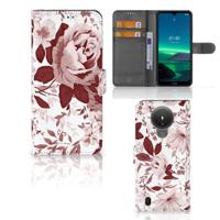 Hoesje Nokia 1.4 Watercolor Flowers - thumbnail