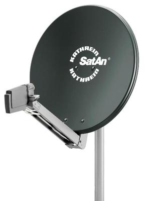 Kathrein CAS 80 Satellietschotel 75 cm Reflectormateriaal: Aluminium Grafiet Kathrein CAS 80 Satellietschotel 75 cm Reflectormateriaal: Aluminium Grafiet