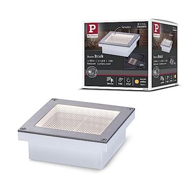 Paulmann Brick 94336 Vloerinbouwlamp LED vast ingebouwd LED 3 W Aluminium, Grijs