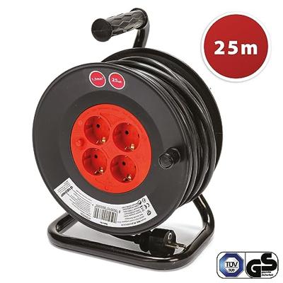 Kabelhaspels Velamp 25 m 3 x 1,5 mm