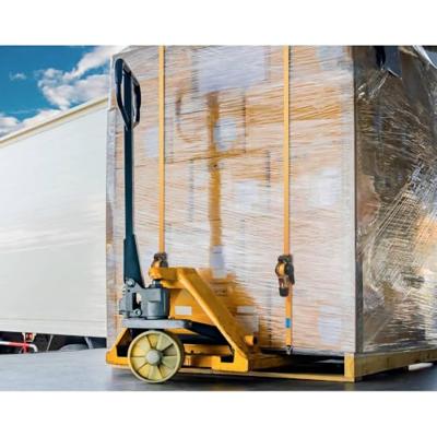 TOOLCRAFT TO-8689779 Zelfoprollende spanband Trekkracht (lc) vastbinden (enkel/direct): 320 daN (l x b) 3.5 m x 25 mm Klemslot EN 12195-2