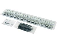 Telegärtner RJ bus, AMJ-K module Cat. 6A T568A RJ45, behuizing (koppeling) Zink-grijs J00029L0036 24 stuk(s) - thumbnail