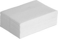 NORDVLIES poetspapier "wipex airlaid mb" wipex fleece cloth white 500 sheets z-folded - thumbnail