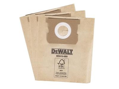 DeWALT Wegwerp Filterzak voor 45-61 Liter | 3 Stuks - DXVA19-4203