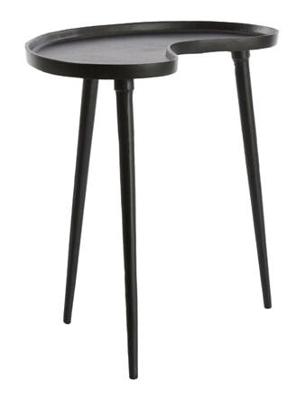 Light & Living Bijzettafel 'Lienz' 53 x 30cm, kleur Mat Zwart Light & Living Bijzettafel 'Lienz' 53 x 30cm, kleur Mat Zwart