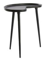 Light & Living Bijzettafel 'Lienz' 53 x 30cm, kleur Mat Zwart - thumbnail