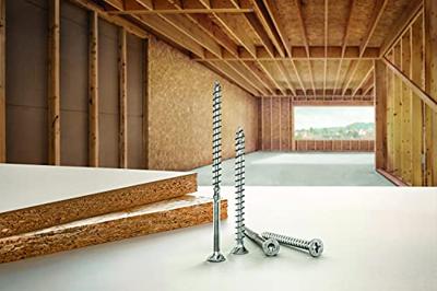 Fischer 670528 Power-Fast II Spaanplaatschroef 6 mm 90 mm Kruiskop Pozidriv Staal Galvanisch verzinkt 100 stuk(s)