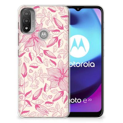 Motorola Moto E20 | E40 | TPU Case | Pink Flowers Motorola Moto E20 | E40 | TPU Case | Pink Flowers