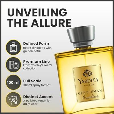 Yardley London gentlemen grandiose eau de parfum 100ml