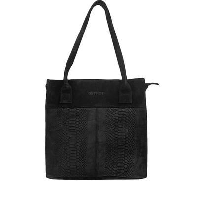 DSTRCT Portland Road Leren Dames Small Shopper Black