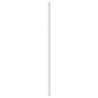 Hoofdbord 200 cm metaal wit - thumbnail