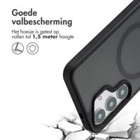 Accezz Rugged Frosted MagSafe Backcover voor Samsung Galaxy S25 Plus Telefoonhoesje Zwart - thumbnail