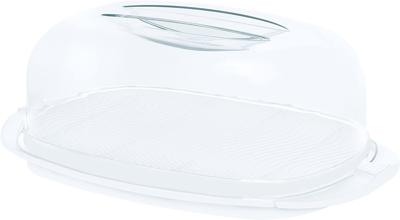 Rotho Fresh Kaasdoos 29x17x10.5 cm Wit/Transparant