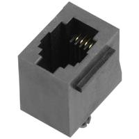 encitech RJJU-44-122-E1V-047 RJ10-connector 3251-0027-02 Bus, inbouw verticaal Aantal polen (sensoren) 4P4C Zwart 1 stuk(s) - thumbnail