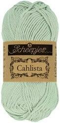 Scheepjes Cahlista 50g - 402 Silver Green - Haakgaren / Breigaren