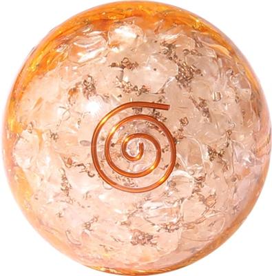 Orgoniet Bol Bergkristal - Citrien