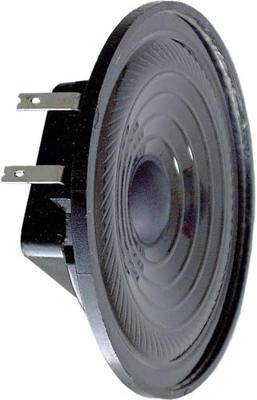 Visaton K 64 WP - 8 Ohm 2.5 inch 6.4 cm Mini-luidspreker 2 W 8 Ω Zwart Kunststof membraan