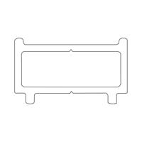 Sealskin Contour Verbredingsprofiel 1 cm Breed & 200 cm Hoog Mat Grijs - thumbnail