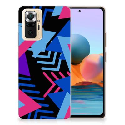 Xiaomi Redmi Note 10 Pro | TPU Hoesje | Funky Triangle Xiaomi Redmi Note 10 Pro | TPU Hoesje | Funky Triangle