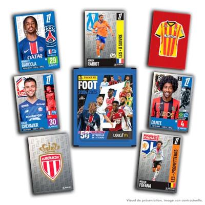 Blister - PANINI - Voetbal Ligue 1 2024-2025 - McDonald's - 12 zakjes - 2 gratis - 98 stickers