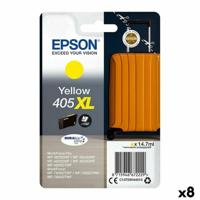 Originele inktcartridge Epson WF-3820DWF, 3825DWF, 4820DWF, 4825DWF, 4830DWF, WF-7830DTWF, 7835DTWF, 7840DTWF Geel (8 Stuks) - thumbnail