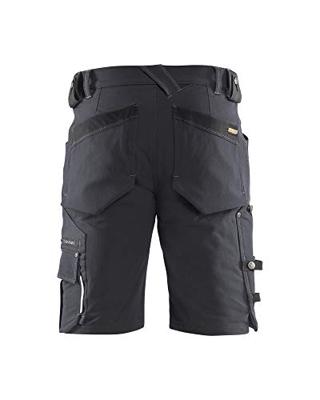 Blåkläder Short 4-weg stretch X1900 zonder spijkerzakken 19871644 | Donkergrijs/Zwart | Maat 52 - 7330509688397
